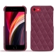 硬质真皮保护套 Apple iPhone SE (2020) - Prune vintage - Couture