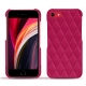 Capa em pele Apple iPhone SE (2020) - Rose fluo - Couture