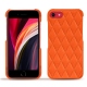 硬质真皮保护套 Apple iPhone SE (2020) - Orange fluo - Couture