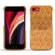 硬质真皮保护套 Apple iPhone SE (2020) - Or Maïa - Couture