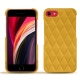 硬质真皮保护套 Apple iPhone SE (2020) - Jaune soulèu - Couture
