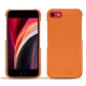 Lederschutzhülle Apple iPhone SE (2020) - Orange PU