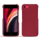 Apple iPhone SE (2020) leather cover - Rouge passion