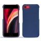 Apple iPhone SE (2020) leather cover - Bleu frisson