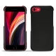 Apple iPhone SE (2020) leather cover - Noir Veggie