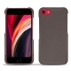 Capa em pele Apple iPhone SE (2020) - Gris Veggie