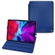 レザーケース Apple iPad Pro 12.9" (2020) - Bleu océan ( Nappa - Pantone 293C ) 