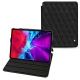 Lederschutzhülle Apple iPad Pro 12.9" (2020) - Ebène - Couture ( Sleek P C12 - Black ) 