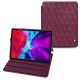 Lederschutzhülle Apple iPad Pro 12.9" (2020) - Prune vintage - Couture