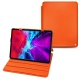 レザーケース Apple iPad Pro 12.9" (2020) - Orange fluo