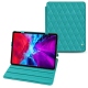 Funda de piel Apple iPad Pro 12.9" (2020) - Bleu fluo - Couture