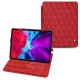 レザーケース Apple iPad Pro 12.9" (2020) - Rouge troupelenc - Couture