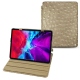レザーケース Apple iPad Pro 12.9" (2020) - Autruche desert