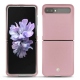 Lederschutzhülle Samsung Galaxy Z Flip - Rose ( Nappa - Pantone 2365C ) 