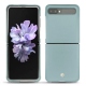 Capa em pele Samsung Galaxy Z Flip - Bleu ciel ( Nappa - Pantone 277C ) 