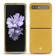 Custodia in pelle Samsung Galaxy Z Flip - Mimosa ( Pantone 141C ) 