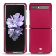 Custodia in pelle Samsung Galaxy Z Flip - Rose fluo