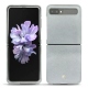 硬质真皮保护套 Samsung Galaxy Z Flip - Platinium ( Pantone 877C ) 
