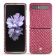 Funda de piel Samsung Galaxy Z Flip - Serpent ciclamino