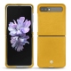 Custodia in pelle Samsung Galaxy Z Flip - Jaune soulèu