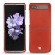 Custodia in pelle Samsung Galaxy Z Flip - Arange clouquié