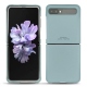 Custodia in pelle Samsung Galaxy Z Flip - Bleu Ciel PU