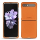 Custodia in pelle Samsung Galaxy Z Flip - Orange PU