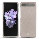 硬质真皮保护套 Samsung Galaxy Z Flip - Taupe innocent