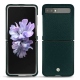 Capa em pele Samsung Galaxy Z Flip - Vert séduisant