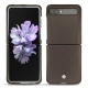 Lederschutzhülle Samsung Galaxy Z Flip - Gris Veggie