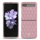 Custodia in pelle Samsung Galaxy Z Flip - Rose - Couture ( Nappa - Pantone 2365C ) 