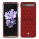 Custodia in pelle Samsung Galaxy Z Flip - Tomate - Couture ( Pantone 187C ) 