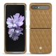 Custodia in pelle Samsung Galaxy Z Flip - Sable vintage - Couture