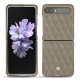 硬质真皮保护套 Samsung Galaxy Z Flip - Darboun sabla - Couture