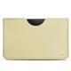 Pochette cuir Samsung Galaxy Tab S6 Lite - Beige ( Nappa - Pantone 7502C ) 