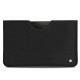 Samsung Galaxy Tab S6 Lite leather pouch - Ebène ( Sleek P C12 - Black ) 