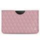 Pochette cuir Samsung Galaxy Tab S6 Lite - Rose - Couture ( Nappa - Pantone 2365C ) 