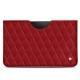 Funda de piel Samsung Galaxy Tab S6 Lite - Rouge - Couture ( Nappa - Pantone 199C ) 