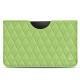 Funda de piel Samsung Galaxy Tab S6 Lite - Vert olive - Couture ( Nappa - Pantone 578U ) 