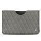Funda de piel Samsung Galaxy Tab S6 Lite - Acier vintage - Couture