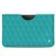Funda de piel Samsung Galaxy Tab S6 Lite - Bleu fluo - Couture