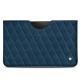 Lederschutzhülle Samsung Galaxy Tab S6 Lite - Blu mediterran - Couture