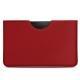 Pochette cuir Samsung Galaxy Tab S6 Lite - Rouge PU