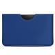 Pochette cuir Samsung Galaxy Tab S6 Lite - Bleu océan PU