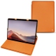 Custodia in pelle Microsoft Surface Pro X - Orange ( Nappa - Pantone 1495U ) 
