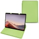 Custodia in pelle Microsoft Surface Pro X - Vert olive ( Nappa - Pantone 578U ) 