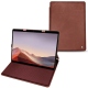 Housse cuir Microsoft Surface Pro X - Passion vintage ( Glutton - Red ) 