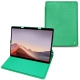 Lederschutzhülle Microsoft Surface Pro X - Menthe vintage ( Pantone 562C ) 
