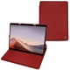 Microsoft Surface Pro X leather case - Tomate ( Pantone 187C ) 
