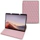 レザーケース Microsoft Surface Pro X - Rose - Couture ( Nappa - Pantone 2365C ) 
